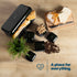Taurus Bread Bin & Canister Set - Black